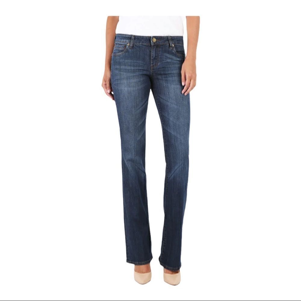 Kut from the Kloth | Natalie High Waist Bootcut Button Flap Jeans | 0
